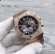 Japan Grade Copy Audemars Piguet Royal Oak Watches Rose Gold Gray Dial 44mm (3)_th.jpg